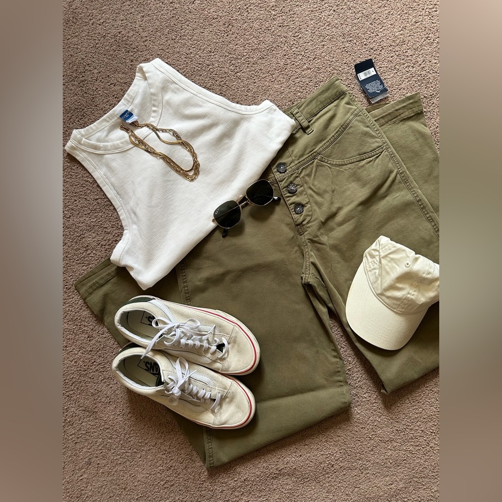 Lucky brand olive green pants